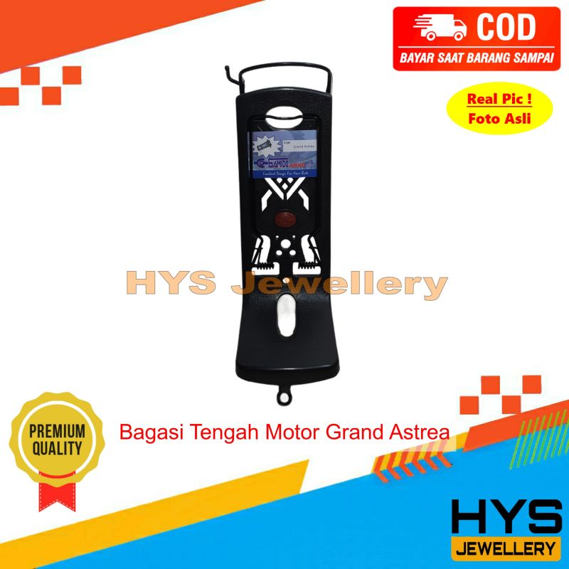 [COD] Bagasi Tengah Motor Grand Astrea - Penjepit Barang Variasi Aksesoris Motor Honda Bahan Besi Ku