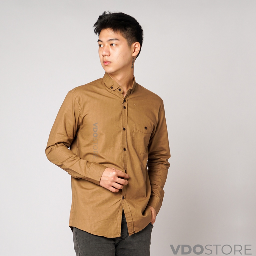 KEMEJA PRIA MILO BASIC LENGAN PANJANG BAJU DEWASA POLOS PREMIUM KEMEJA KERJA TEBAL M L XL MEN SHIRT KEMEJA KANTOR FORMAL SANTAI CASUAL SEMI KASUAL VIRAL MURAH KATUN KUALITAS