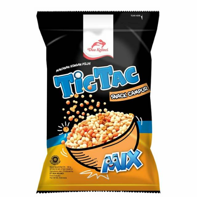 

Dua Kelinci Snack Campur Tic Tac Mix 100G