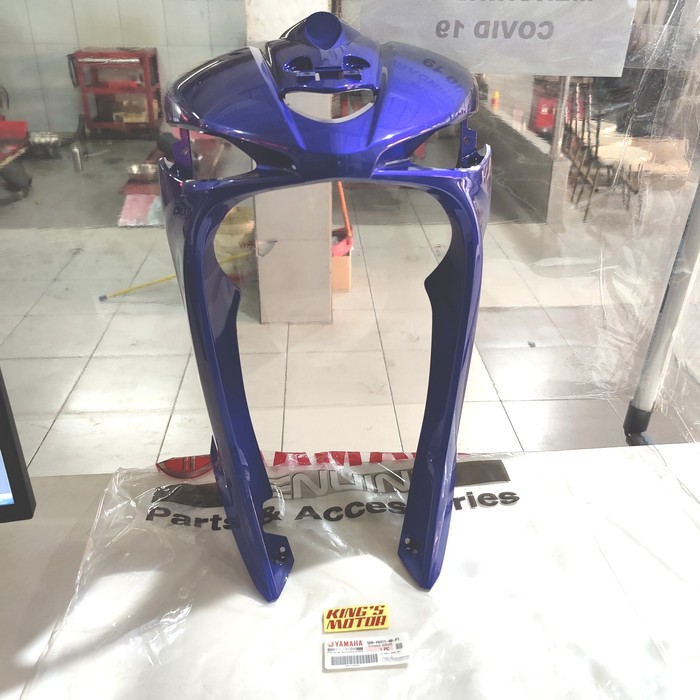 TAMENG DEPAN VEGA ZR BIRU (P1) ASLI YAMAHA