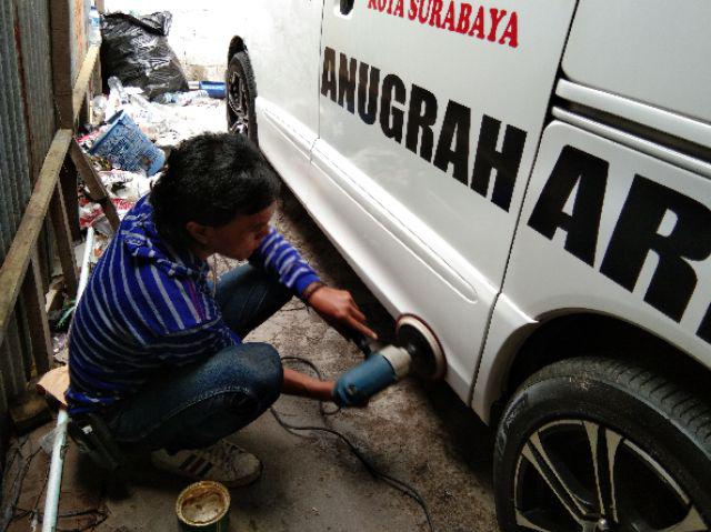 Wave Sanding Sponge 7 Spon Busa Gelombang Sepon Poles Bengelombang