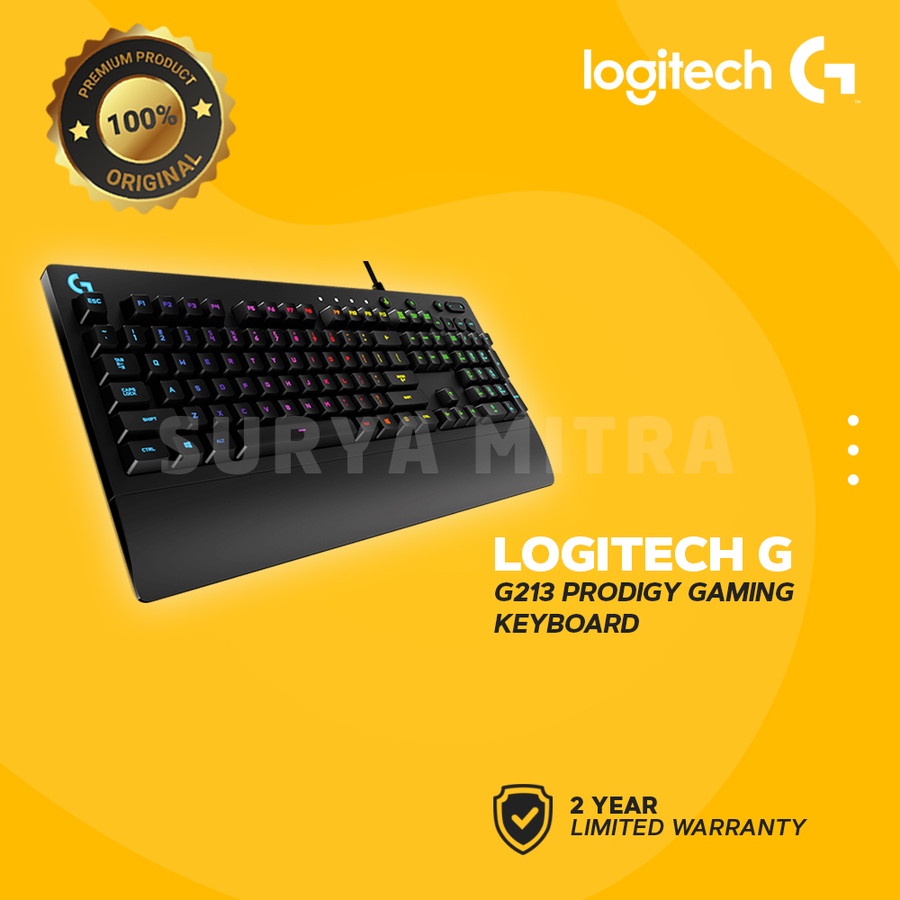 Logitech G213  G 213 Prodigy Keyboard Gaming