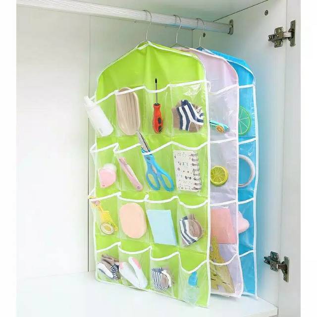 Pouch Hanging Organizer Serbaguna / Rak Celana Dalam Gantung Underwear Organizer / TS-68