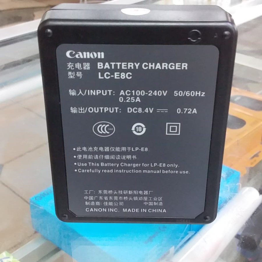 Charger Canon LC-E8 oem Kualitas bagus