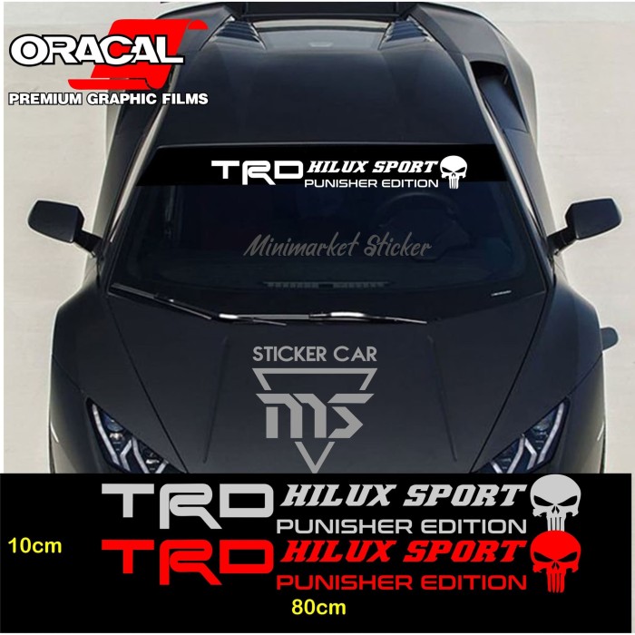 stiker hilux sticker hilux stiker mobil toyota hilux sport kaca Elegan
