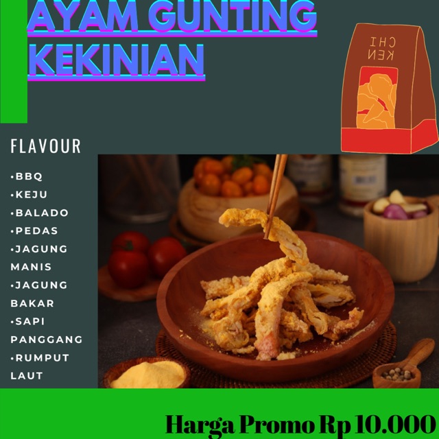 

Ayam Gunting Kekinian
