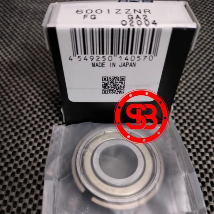 Bearing 6001 ZZ NR / 6001 ZZNR KOYO JAPAN ORIGINAL