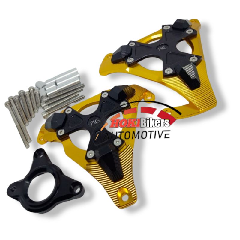 Cover Tutup mesin Vixion xabre R15 V2 cover engine Yamaha Vixion cnc