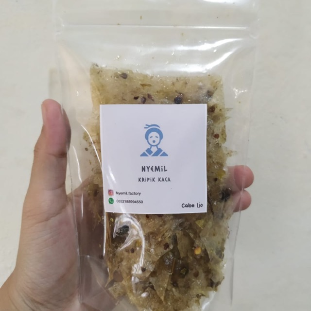 

Kripik Kaca (Cabe Ijo)