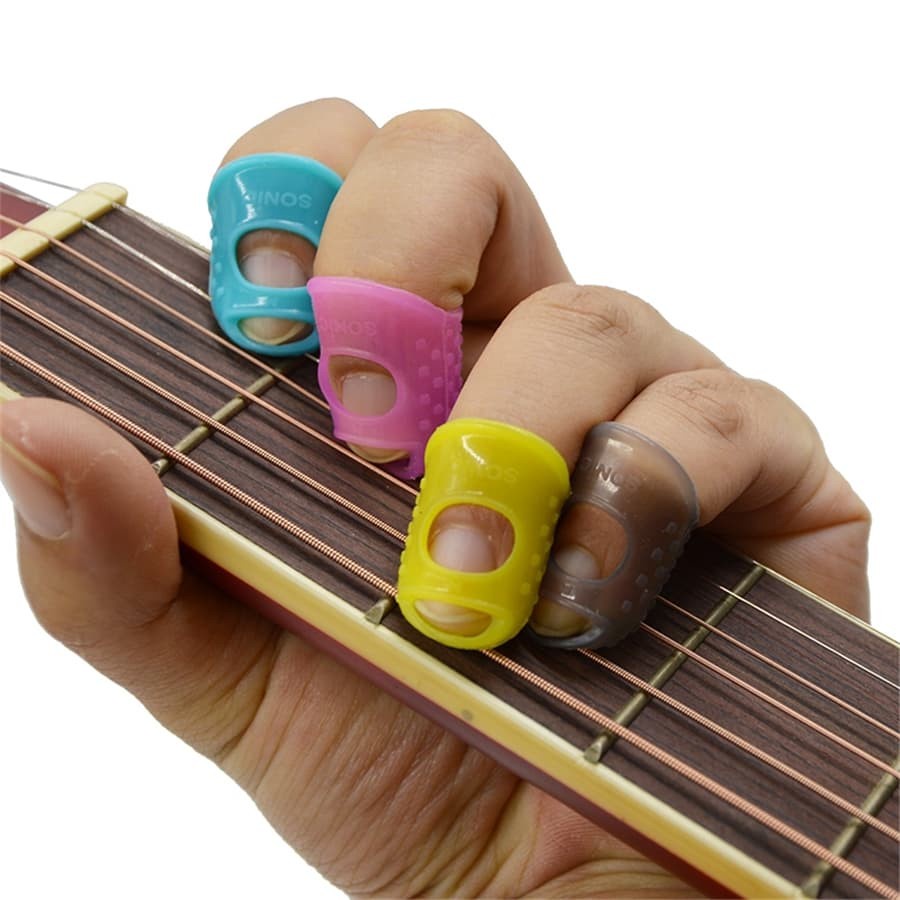 Sarung Jari Gitar Fingertip Protector Guitar String Finger Guard *ST05