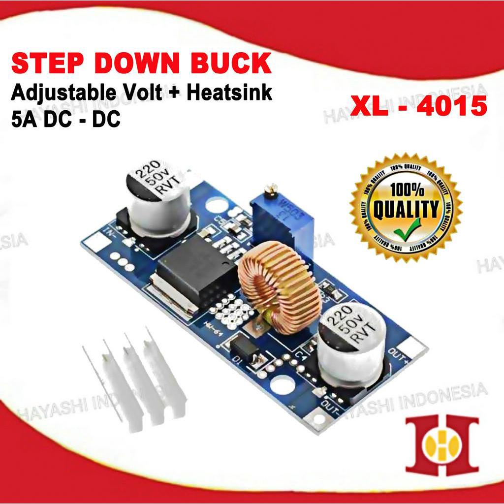 DC DC Step Down 5A Modul Converter DC Pengatur Tegangan XL4015