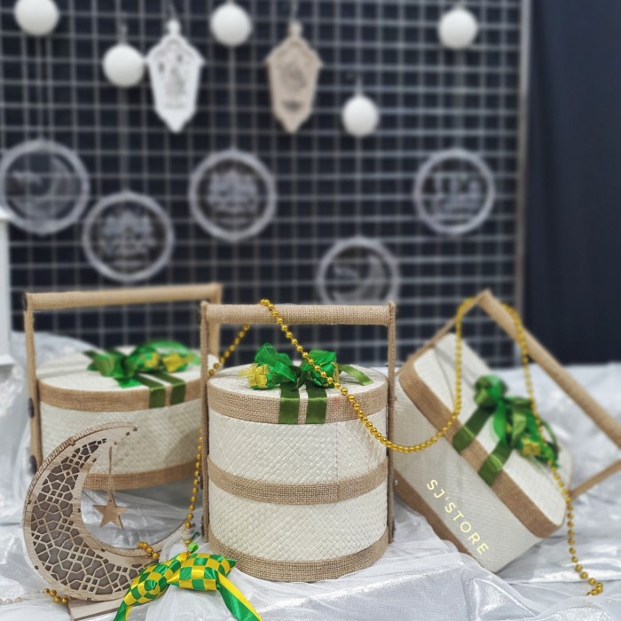 

Box hampers lebaran idul fitri parcel 1 - S