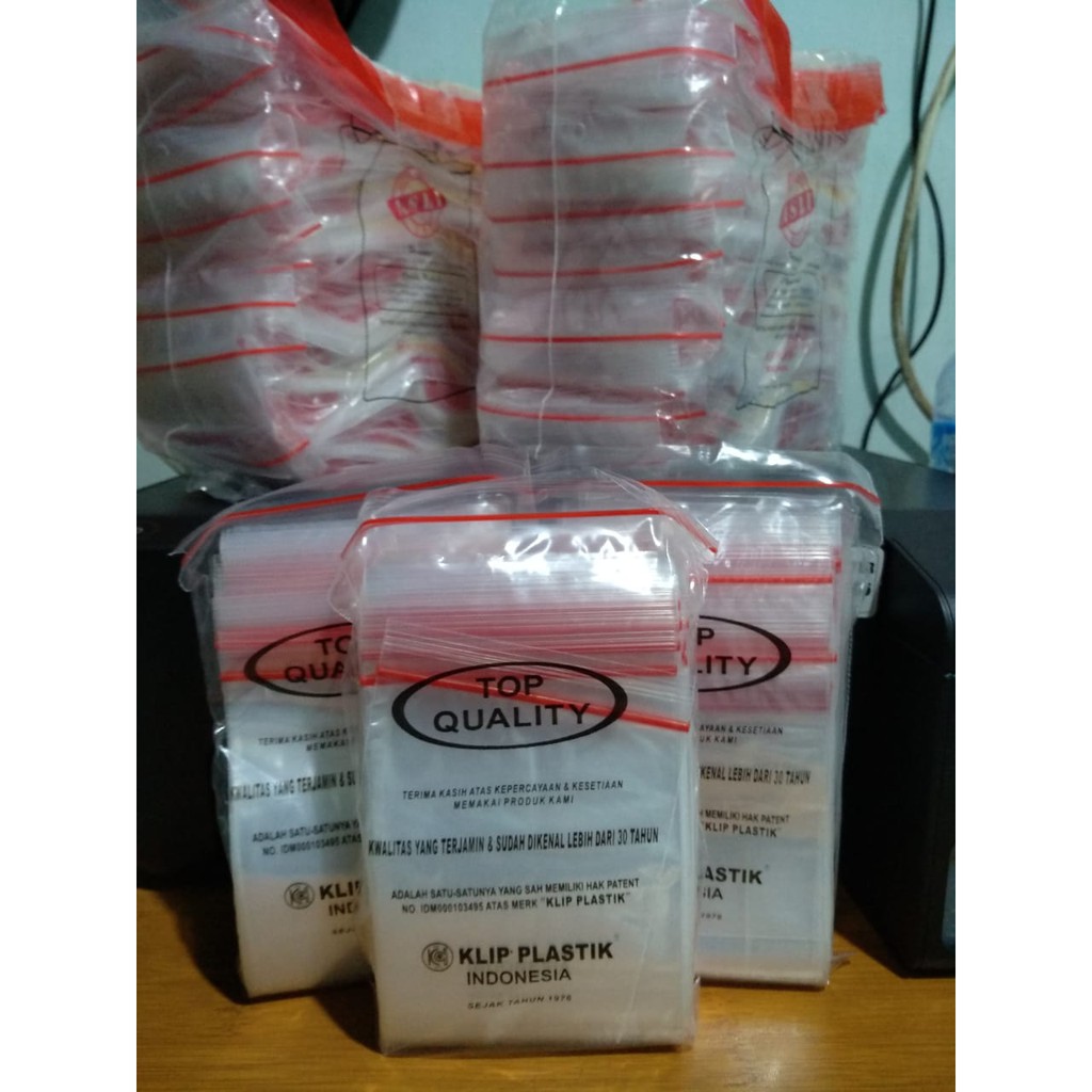 Per Pics Plastik  Klip Plastik  Ziplock  Ukuran 13 x 8 7 