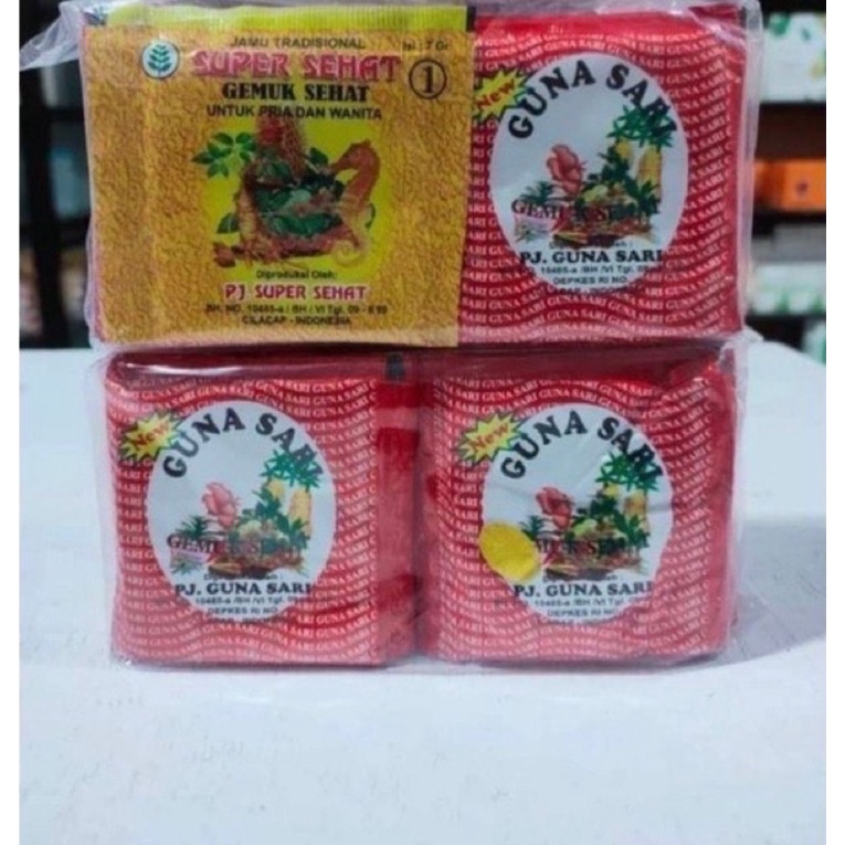 JAMU GUNA SARI GEMUK SEHAT 100% ORI (JAMU TRADISIONAL)