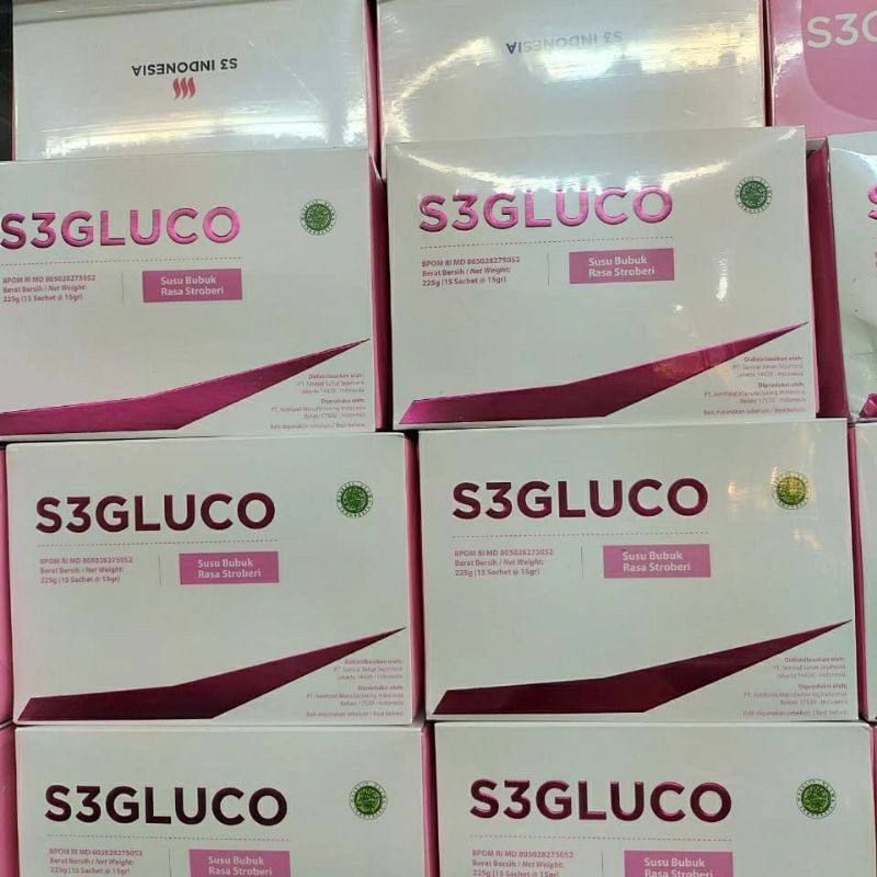 S3 GLUCO ASLI ORIGINAL 100% collagen kecantikan