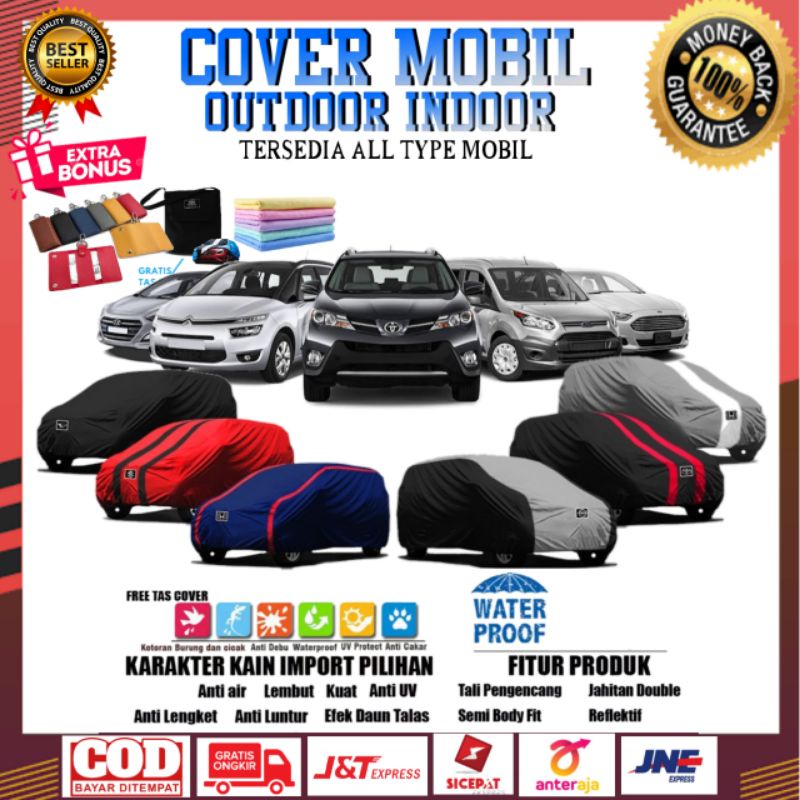 Cover Sarung Mobil Agya, Ayla, Brio, Jazz, Yaris, Swift, Ignis, Atoz, Sirion, Datsun go, Picanto