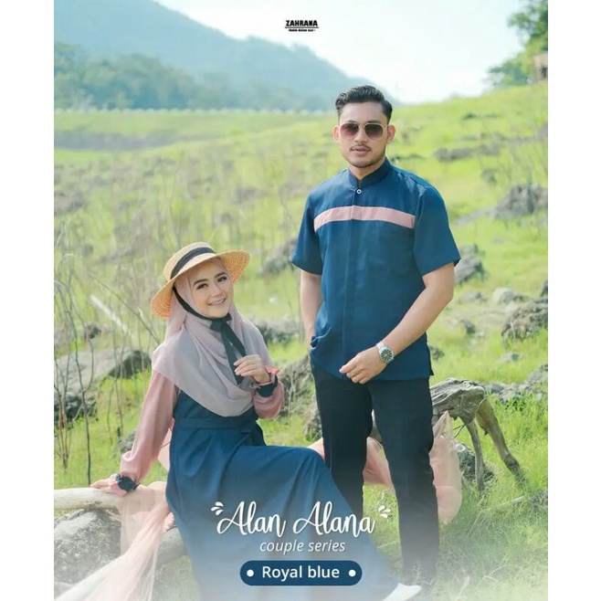 Gamis couple terbaru /baju muslim/ baju couple /gamis terbaru by zahrana