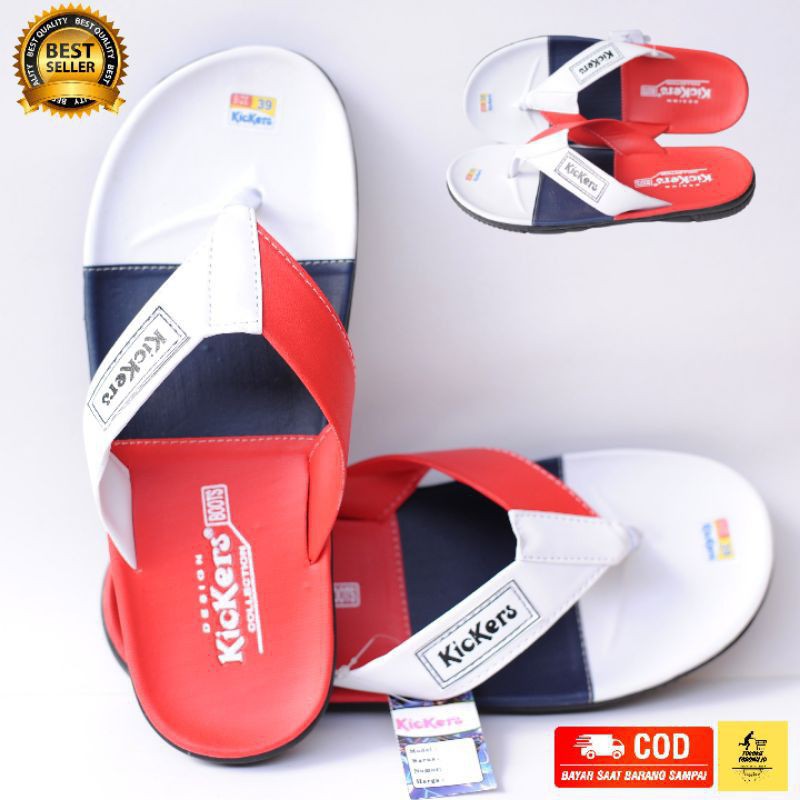 GROSIR SANDAL KICKERS / SANDAL JEPIT PRIA & WANITA / SANDAL CASUAL //SANDAL