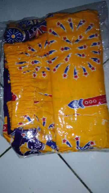 Rok Duyung Batik Anak Ra01 Bawahan Panjang Motif Ondel-ondel Betawi Jakarta / Bawahan Kebaya