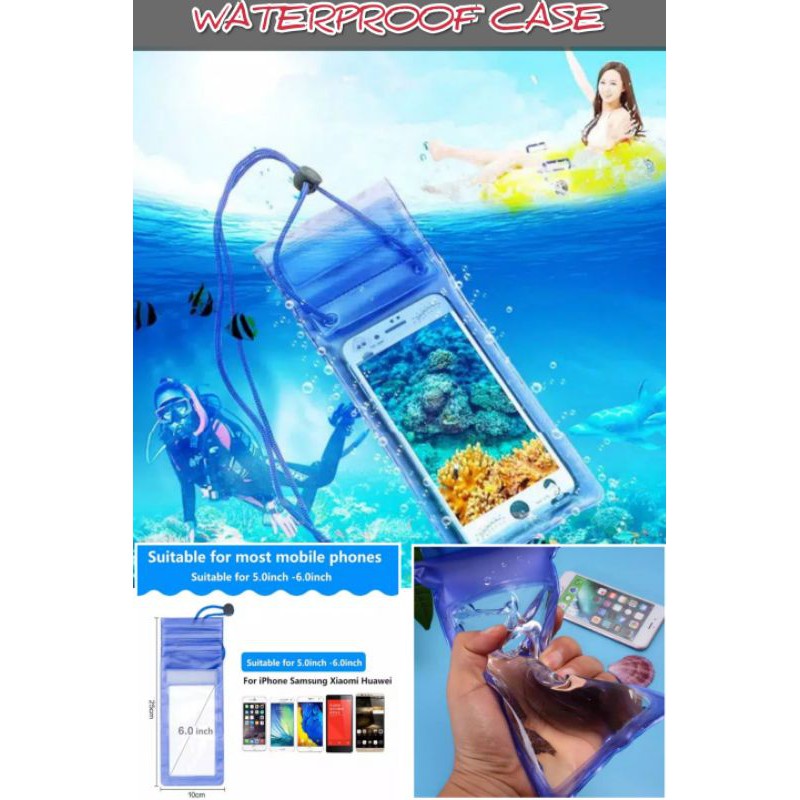 Casing Anti Air Waterproof Case Strap Hp