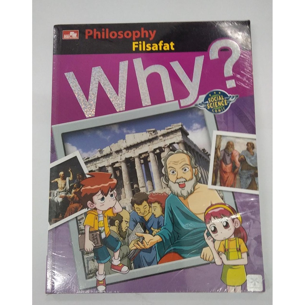 Buku Edukasi FILSAFAT Philosophy WHY? Komik Majalah Belajar Anak Pengetahuan Umum Social Science