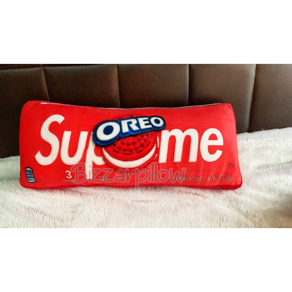 Bantal Snack Lucu Bantal Supreme Unofficial M Shopee Indonesia