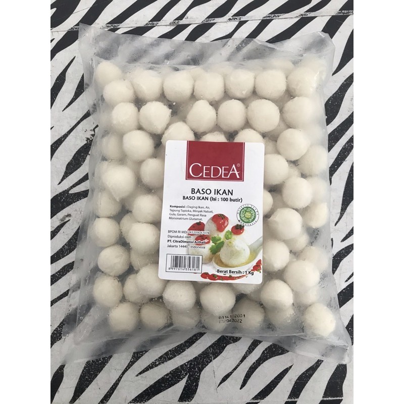 

CEDEA BASO FISH BALL IKAN KECIL 100s - 1kg