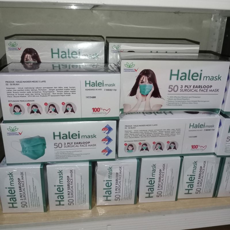 MASKER HALEI, HIJAB DAN NON HIJAB