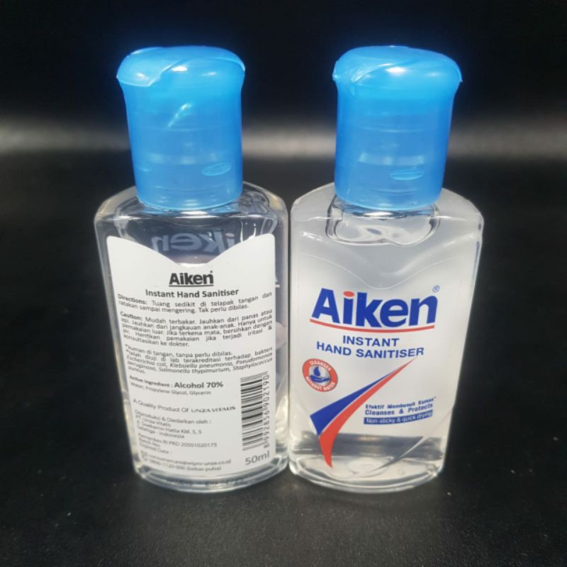 AIKEN hand sanitizer gel 50ml original