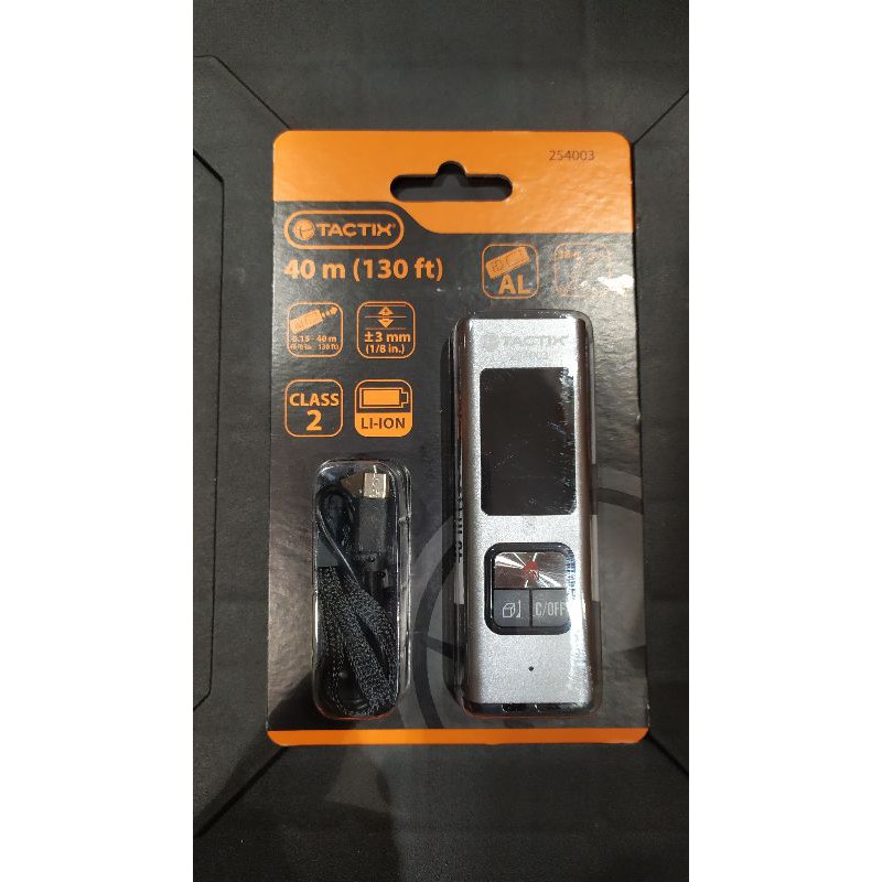 Tactix meteran laser 40m
