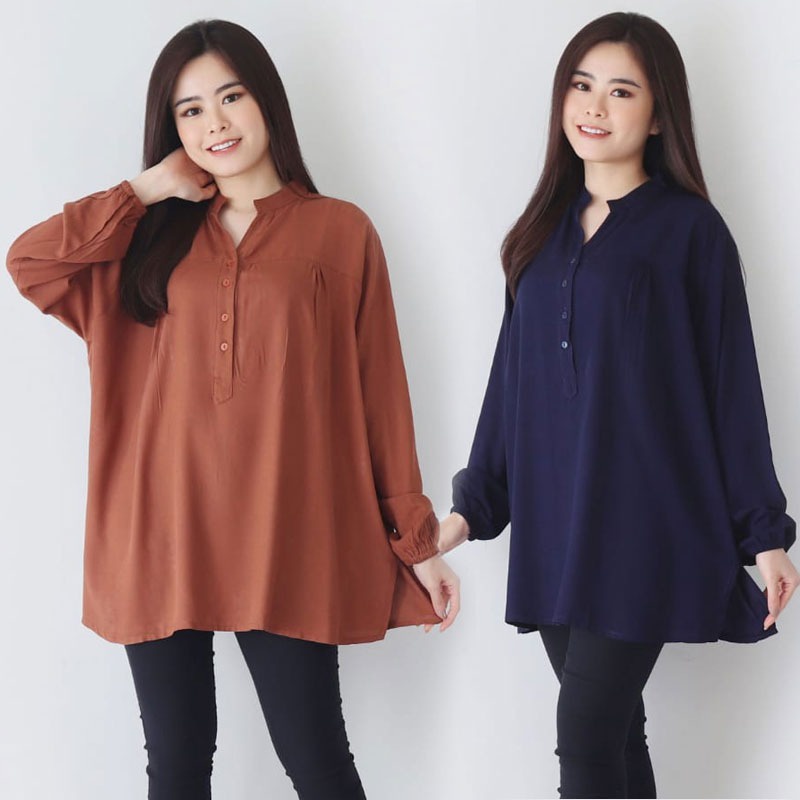 ARENA - Vneck Jumbo Katun Rayon