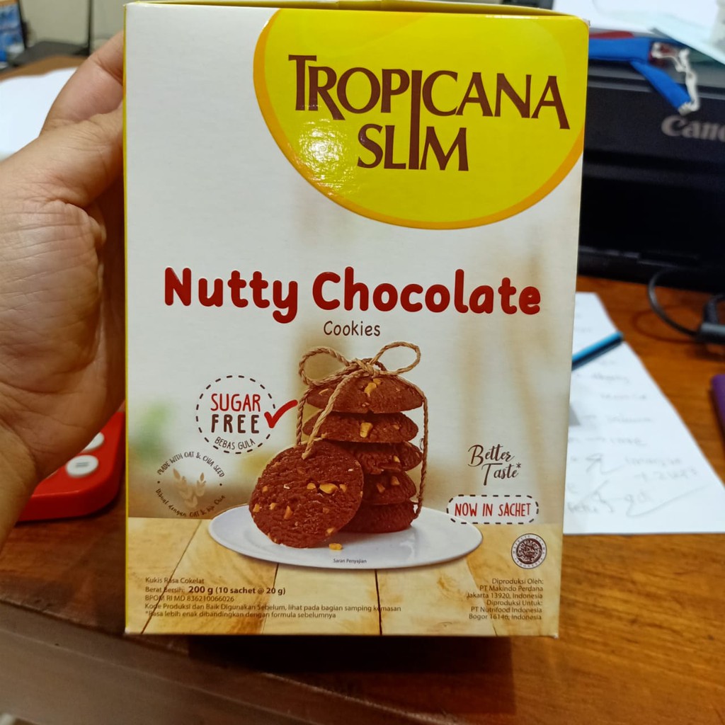 

Tropicana Slim Nutty Chocolate 200 gr