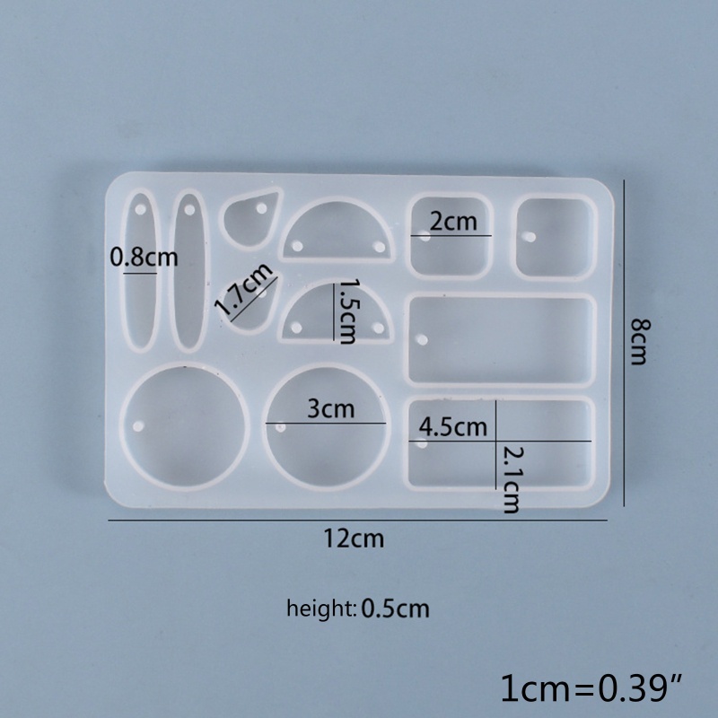 SIY  Earrings Dangler Casting Silicone Mould DIY Crafts Jewelry Pendant Making Tools Crystal Epoxy Resin Mold