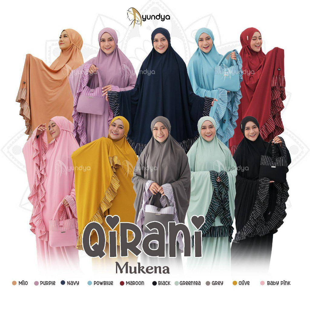 Qirani Mukena Couple by Ayundya Official