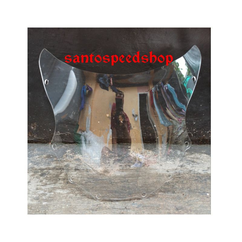 Visor ninja RR old lama clear bening windshield ninja RR old lama clear bening winsil ninja RR old