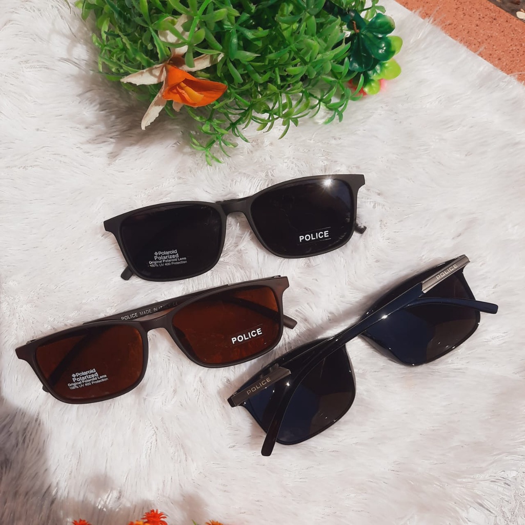 Promo Terlaris!!!! Kacamata POLICE/Sunglasses Fashion Trendy Pria/Wanita P1216/kacamata terlaris?kacamata termurah