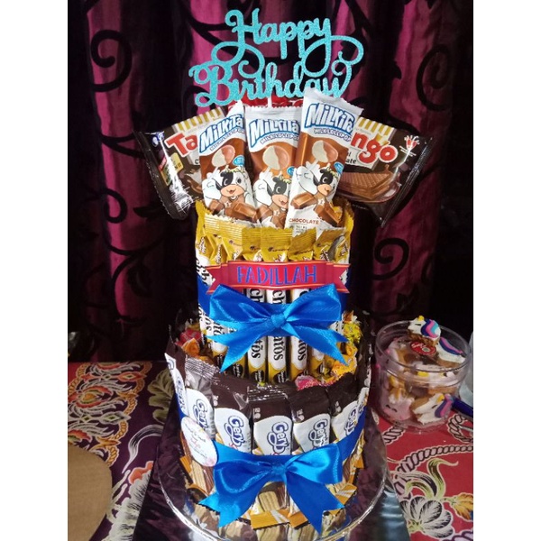 

SNACK TOWER/SNACK TART ULANG TAHUN / HADIAH / MURAH