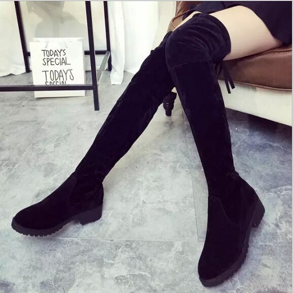 long over the knee boots