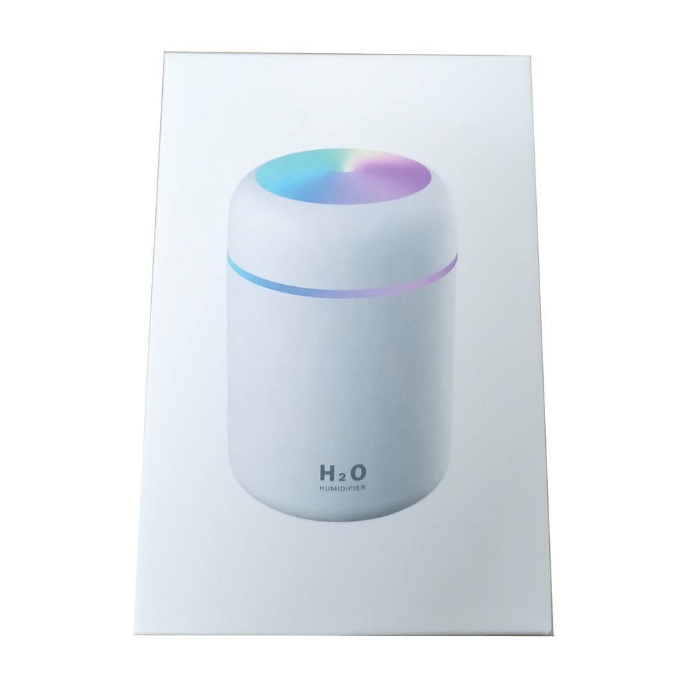 Kesoto Air Humidifier Mobil Aromatherapy Oil Diffuser LED Light 300ml - DQ-107 - Gray