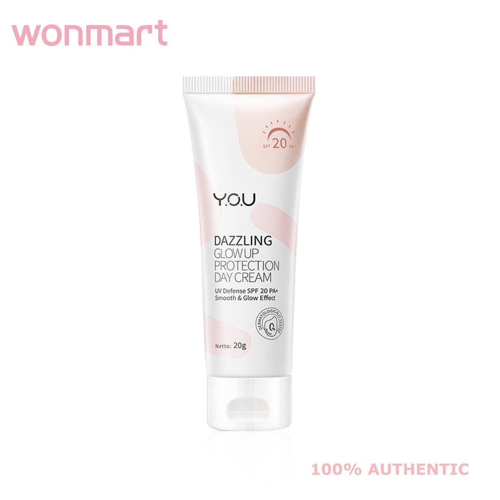 Y.O.U dazzling glow up protection day cream