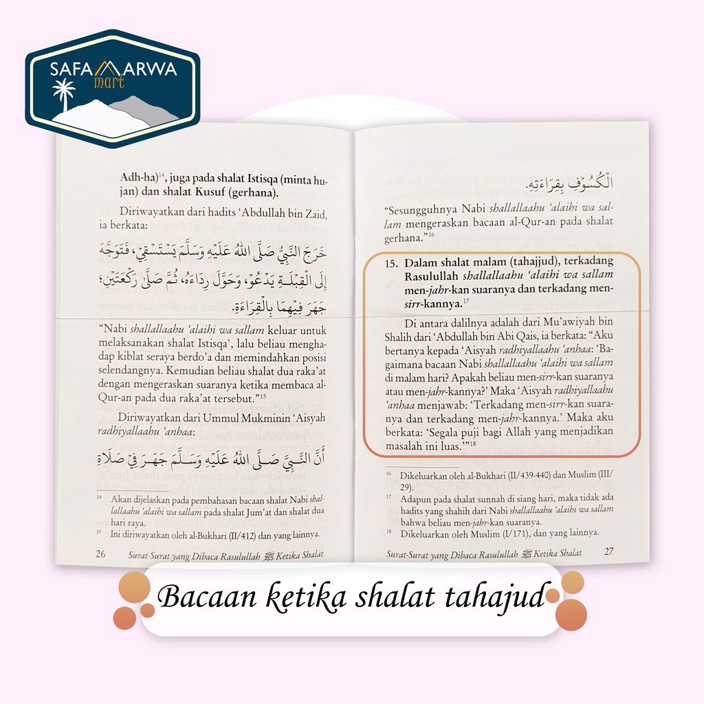 BUKU ISLAM SURAT - SURAT YANG DIBACA RASULULLAH KETIKA SHALAT-4
