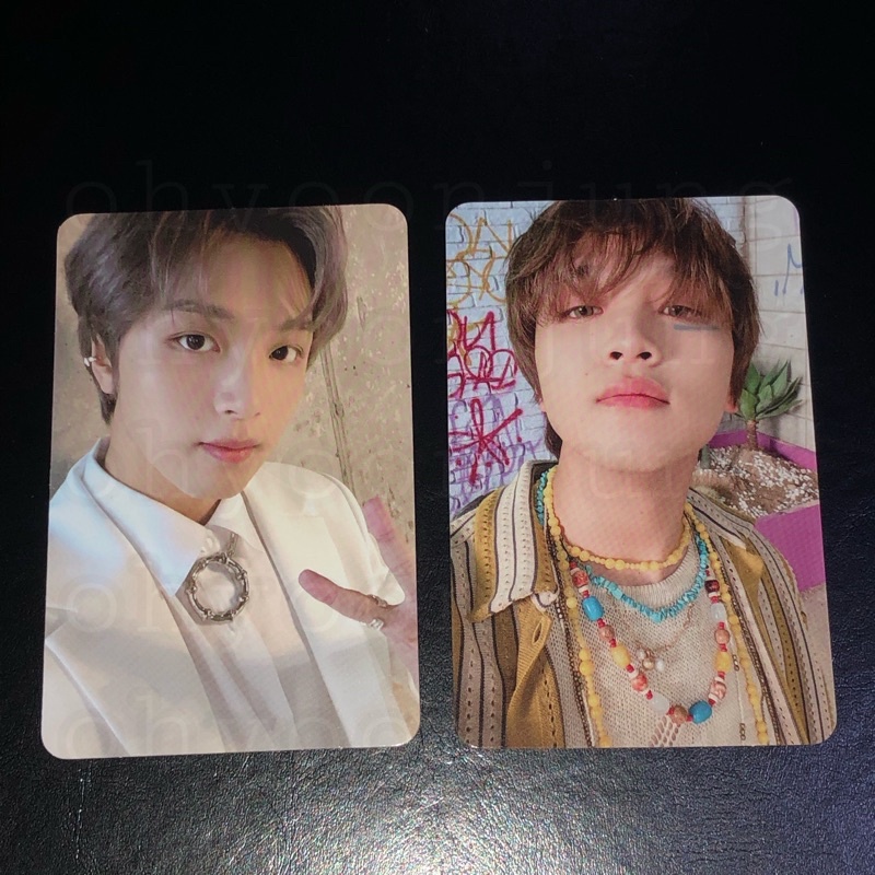 PC PHOTOCARD FORTUNE THE LINK SELCA HAECHAN NCT127 & BENEFIT SGS HOT SAUCE HAECHAN NCT DREAM BENE SM