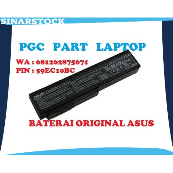 Original Baterai/Battery/Batre Laptop/Notebook ASUS N43, N43s N43SL