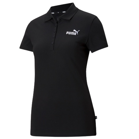 Kaos Polo Wanita PUMA ESS Polo Puma Black ORIGINAL BNWT