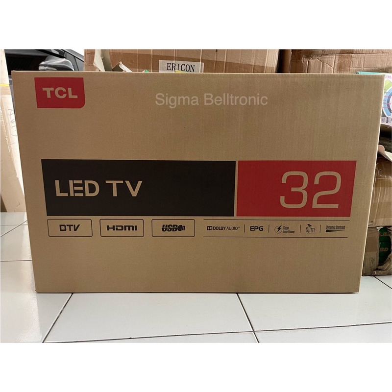 Jual TV DIGITAL LED TCL 32 Inch DVB-T2 L32D3000B | Shopee Indonesia