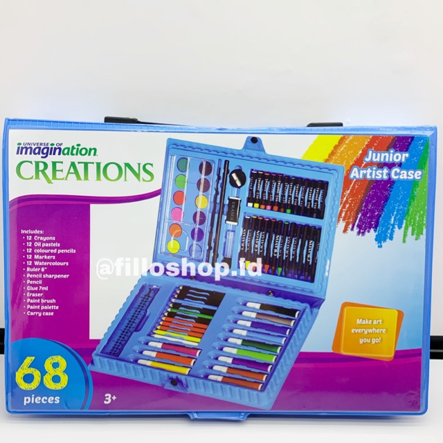 

Universe of Imagination Creations Junior Artist Case 68 pcs
