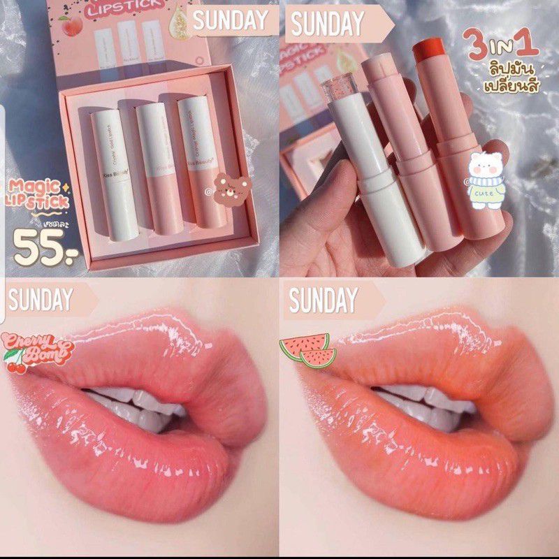 PROMO PERPACK!!!LIPSTIK MAGIC KISS BEAUTY 2933