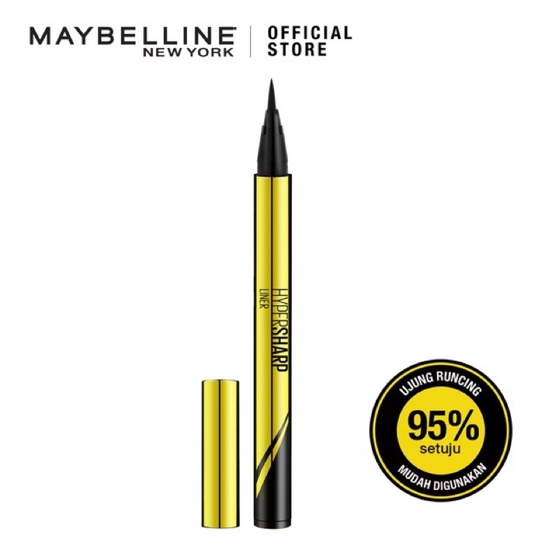Maybelline eyeliner waterproof ORI 100%