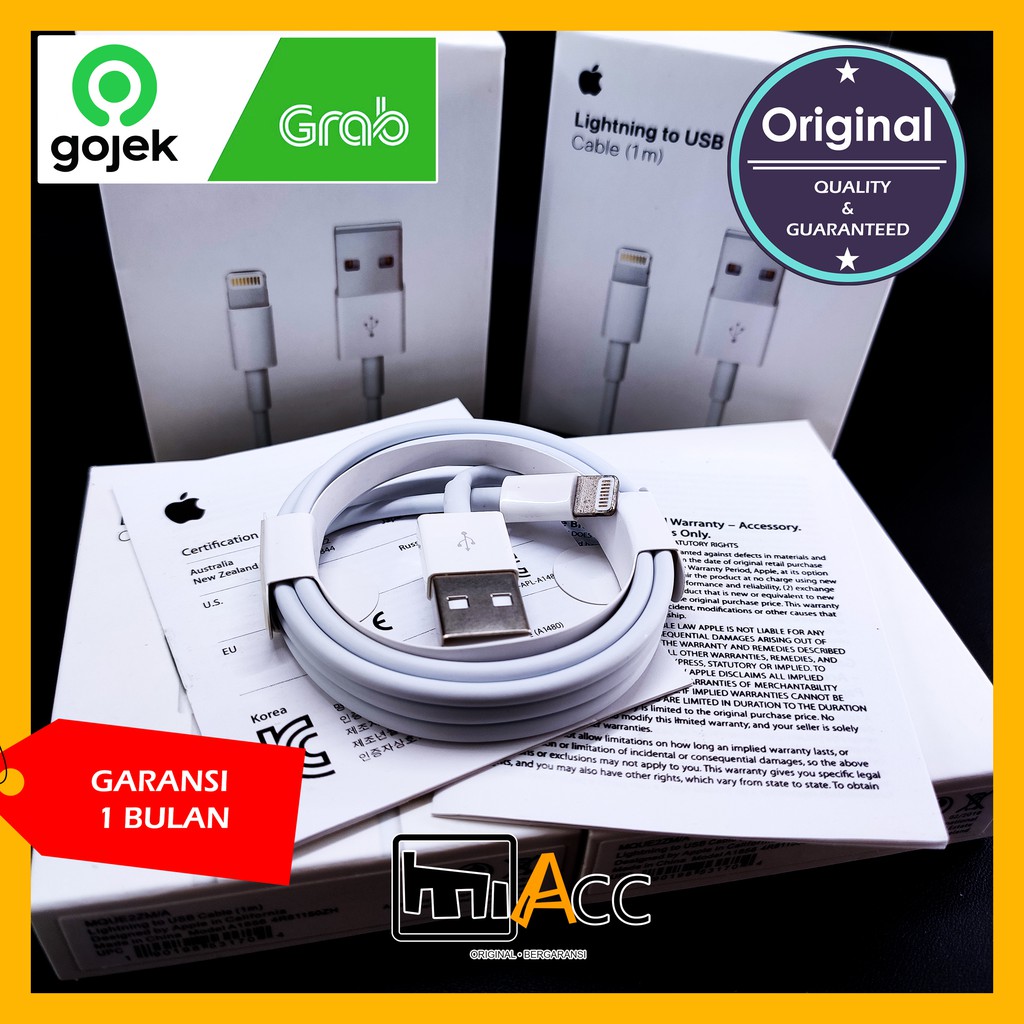 Kabel Data Iphone 5 6 7 8 X Xs Xs Max 11    Ipad Pro Air Mini