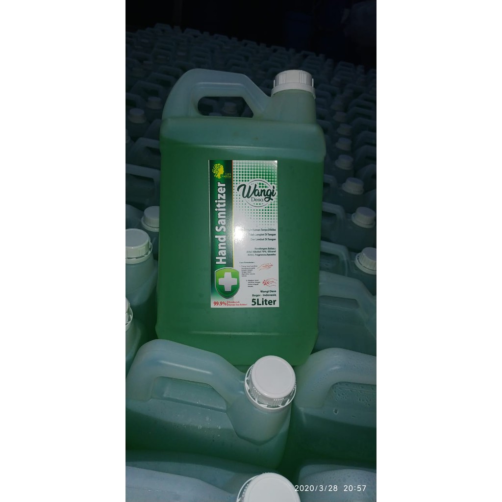 Hand Sanitizer Wangi Desa - Kemasan 5 Liter